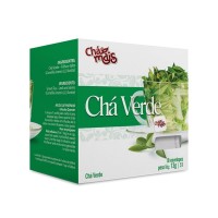 Chá verde 10 sachês - Chá Mais 