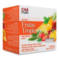 Chá Frutas tropicais 10 sachês - Chá Mais 