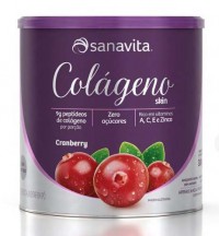 Colágeno skin Cranberry  - Sanavita 300g
