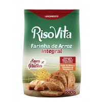 Farinha de arroz integral 500g - RisoVita