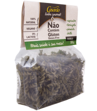 Massa de arroz gourmet - Casarão espinafre Fusilli 300g