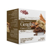 Chá de Gengibre, cravo e canela 10 sachês - Chá Mais 