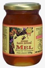 MEL DE FLORES DE LARANJEIRAS 330G - APIÁRIO SANTO ANTÔNIO 