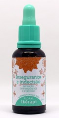 FLORAL INSEGURANÇA E INDECISÃO  30 ML - FLORAL THÉRAPI