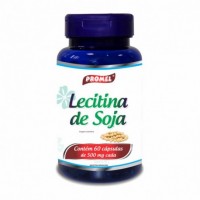 Lecitina de soja 500mg 60 cápsulas - Promel 
