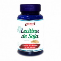 Lecitina de soja 500mg 60 cápsulas - Promel 