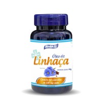 ÓLEO DE LINHAÇA 500MG 60 CÁPSULAS - PROMEL 