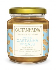 PASTA DE CASTANHA DE CAJU 210G - CASTANHARIA 