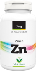 Zinco 7mg 60 comprimidos - Vital Natus 