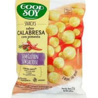 Snack de Soja sabor Calabresa 25g - Goodsoy